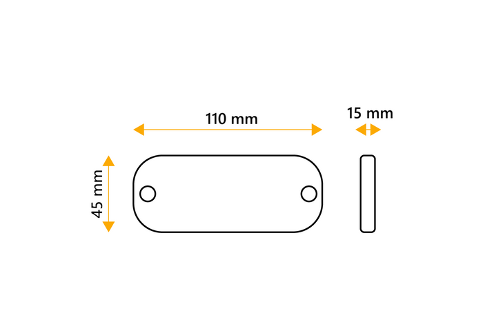 TT TEKNOLOGI TT.12016C LED Universal Marker Lampe