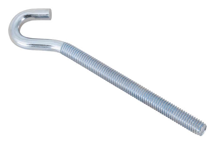 DROMET HZ M6x100 konstruksjonskrok med åpen ende (bøyd)