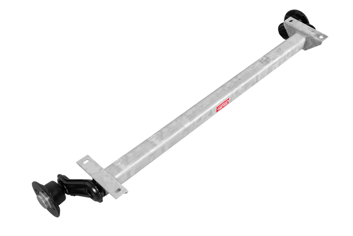 KNOTT VG7-L ubremset aksel for tilhenger 750kg 1130mm 1430mm 4x100