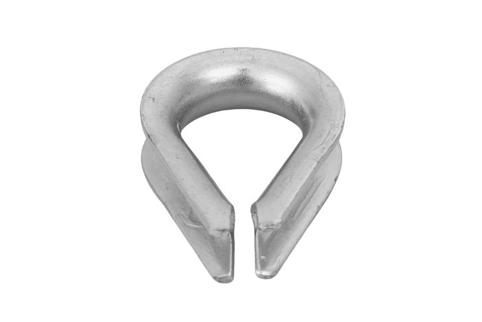 DROMET KU.8 tau fingerbøll stål hjerteskjell 8mm