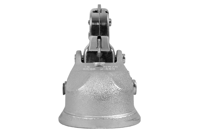 WINTERHOFF WW 350-RCH-1616 kulekobling for 3500 kg tilhenger med 60 mm rørdrag, støpejern