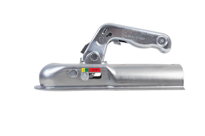 CHOOYO JD.00.53.006 kulekobling for 800 kg tilhenger med 60 mm rørformet trekkstang