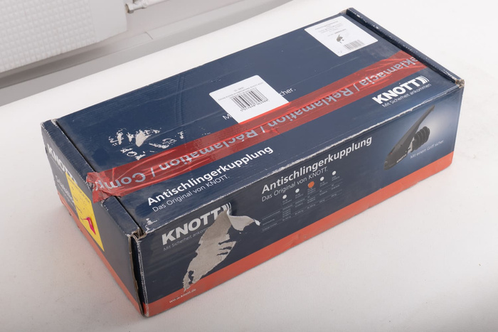 OUTLET KNOTT KS30 kulekobling med stabilisator for 3000 kg tilhenger med 50 mm rørdrag 85