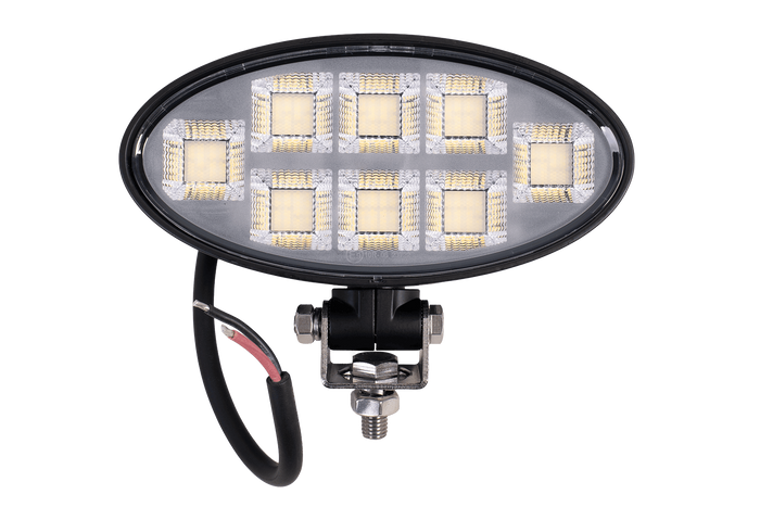 LED-arbeidslampereflektor TT TECHNOLOGY SVART TT.13417 160xLED 8900lm oval
