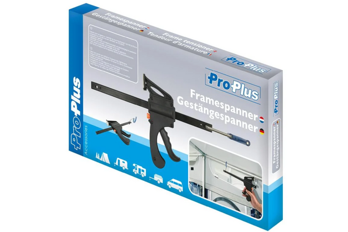 Teltrammestrammer, markise ProPlus 365612 for rør med diameter på 22–28 mm