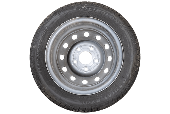 UTSALG Forsterket felg for tilhenger LINGLONG DEKK 195/50 R13C 104/101N TILHENGERFELG 5.5Jx13"H2 5x112 ET:30