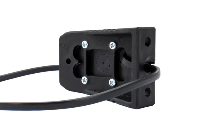 DOBPLAST DPT15 LED markeringslampe, oransje, universal, med holder