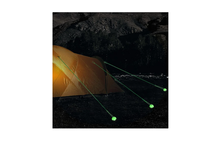 Sett med åtte beskyttende pluggdeksler ProPlus 361760 fluorescerende deksler 55 mm