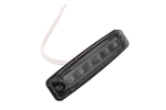 FRISTOM FT-079 LED MØRK markeringslampe, universal hvit
