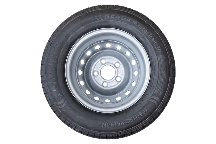 UTSALG Forsterket felg for tilhenger KENDA DEKK 165/80 R13C 96/94N KENDA FELG 4.5Jx13"H2 5x112 ET:30