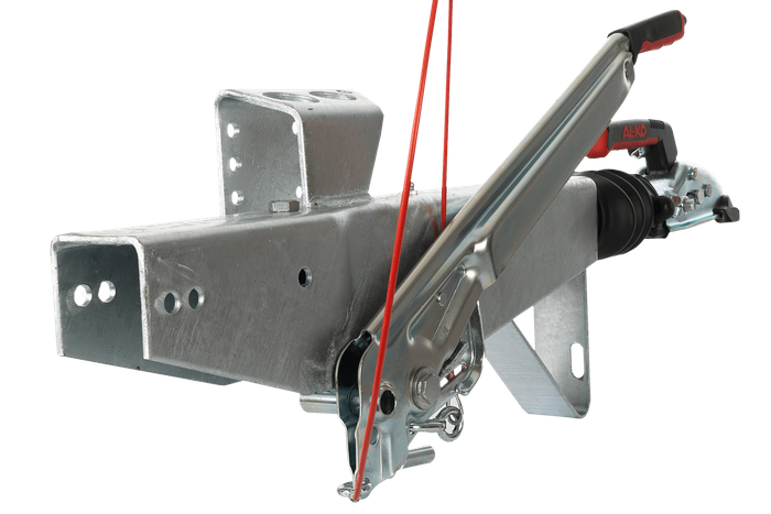 AL-KO 161S påløpsanordning med AK161 tilhengerfeste for en 1600 kg tilhenger med firkantet drag