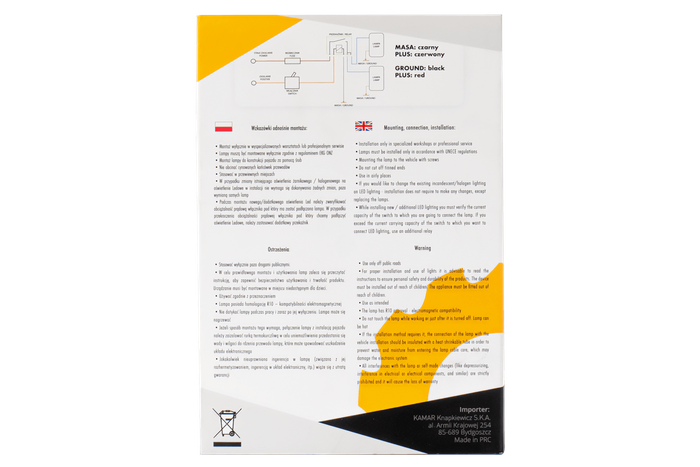 LED arbeidslys TruckLED L0173 18xLED 2800lm DT-kontakt