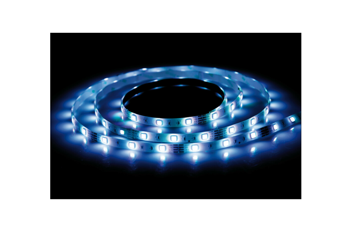 RGB LED-stripe med selvklebende tape LAMPE 12/24V 200 cm