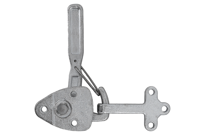 Høyre sidekobling med WINTERHOFF WV 10-R + WVG 10-A feste, komplett tilhengersidelukking