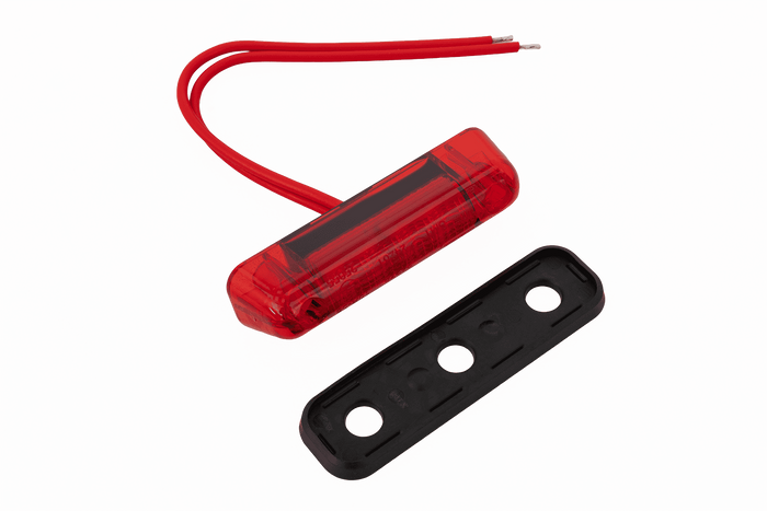 FRISTOM FT-081 LED-markeringslampe, rød, universal