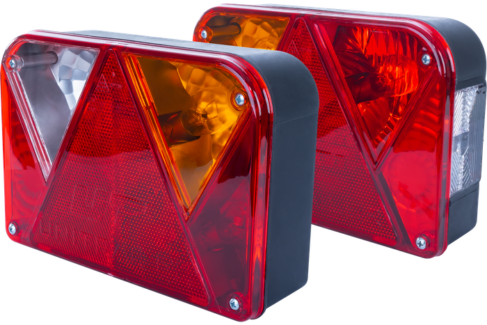 Lyssett: DOBPLAST baklykter + DOBPLAST LED-sidelys + MANTES 7m 13-pinners ledningsnett + hurtigkoblinger