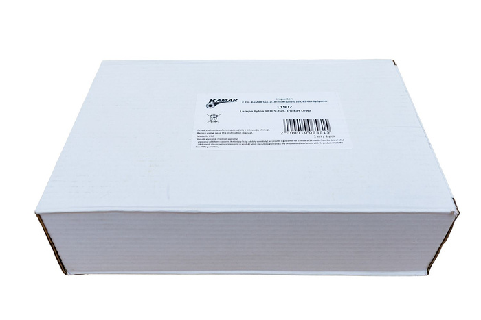 TruckLED L1907 LED baklykt, 6 funksjoner, venstre