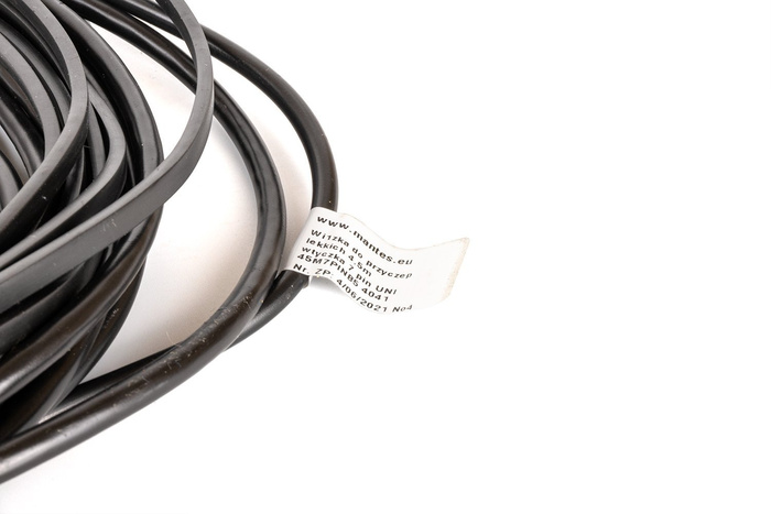 MANTES elektrisk installasjon, tilhengerledningsnett 5,2 m, 7PIN-plugg, 2x5PIN-bajonetter