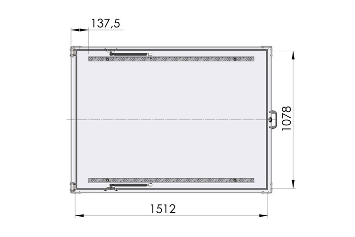 UNITRAILER HAGETRAILER 150 KIPP tilhengertrekk med sylindere / nøkkellås