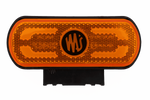 WAŚ W240 1598 LED-markeringslampe, oransje, universal, med holder