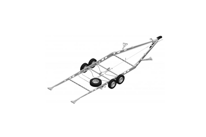 KNOTT reservehjulsholder hjulfeste for campingvogn 1200-1500mm