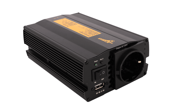 Spenningsomformer 12V/230V (300/600W) KAMAR E1922