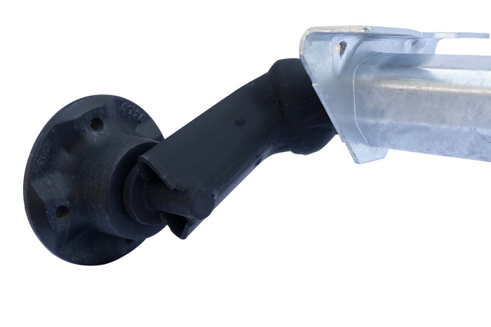 AL-KO OPTIMA ubremset aksel for tilhenger 750kg 1240mm 1630mm 4x100