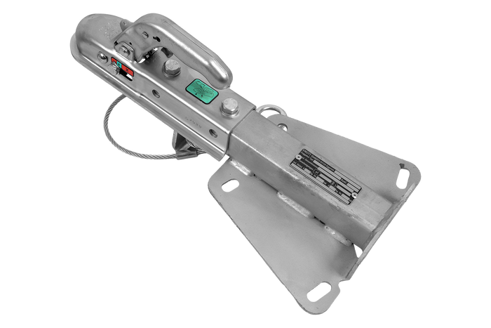 KNOTT KQ14-A+KZE7.5 kulekobling for 750 kg tilhenger med V-formet trekkstang