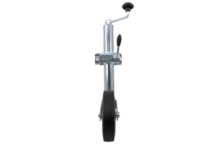 Støttehjul med klemme UNITRAILER 150kg 48mm 505-730mm