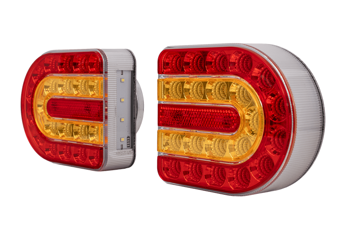 SPAREX CONNIX S.130977 LED-baklys 4 funksjoner venstre+høyre, trådløs, magnetisk