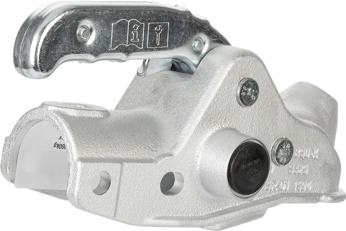 AL-KO AK301 kulefeste for en tilhenger på 3000 kg med 50 mm rørdrag, støpejern