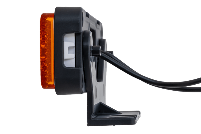 WAŚ W254 2033 LED-markeringslampe, oransje, universal, med holder