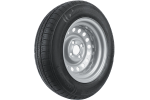 Sett med to hjul for tilhengere UNITRAILER / TEMARED / BRENDERUP / STEMA / BÖCKMANN DEKK KENDA 145/80 R13 78N STARCO FELGER 4Jx13"H2 4x100 ET:30