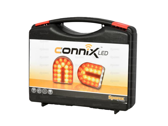 SPAREX CONNIX S.130977 LED-baklys 4 funksjoner venstre+høyre, trådløs, magnetisk