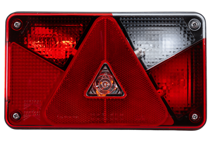 ASPÖCK Multipoint V baklykt, 7 funksjoner, høyre