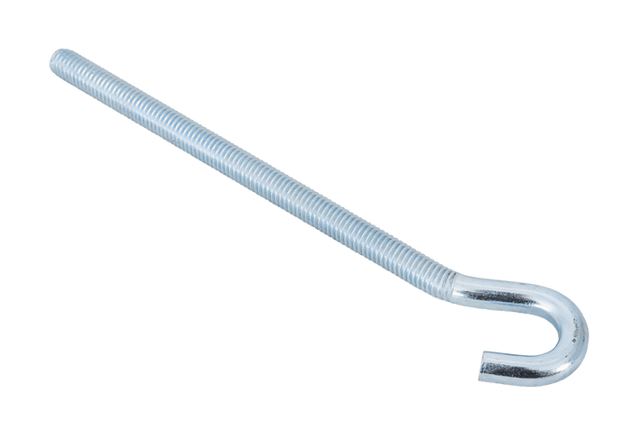 DROMET HZ M6x120 konstruksjonskrok med åpen ende (bøyd)