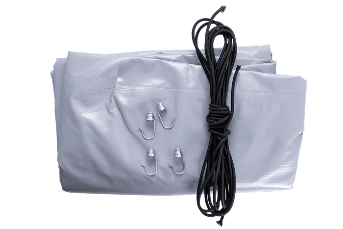 Rammetrekk H-800 UNITRAILER presenning for tilhenger grå 230x125cm GARDEN 230 KIPP