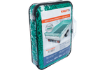 Sikkerhetsnett med KNOTT 2000x3500 gummi