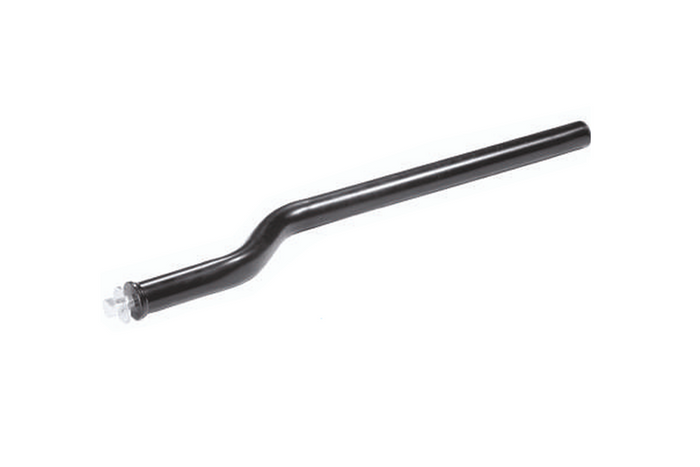 Bøyd rør for montering av skjerm DOMAR DK8024, brakettdiameter 42 mm, lengde 580 mm