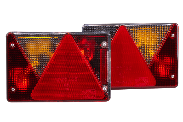 ASPÖCK Multipoint IV baklykter, 7 funksjoner venstre + høyre