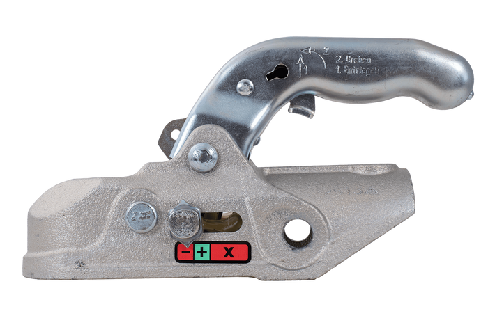 KNOTT K35-A kulekobling for 3500 kg tilhenger med 50 mm rørdrag, støpejern