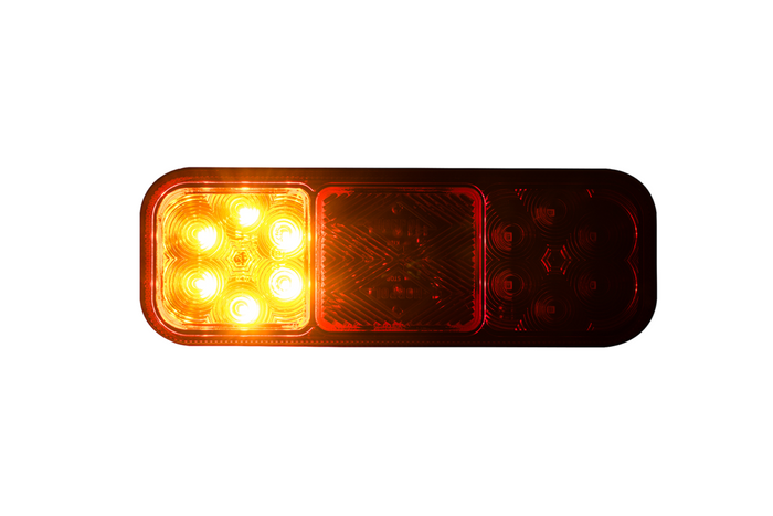 HORPOL LZD 2832 LED baklykt 3 funksjoner universal