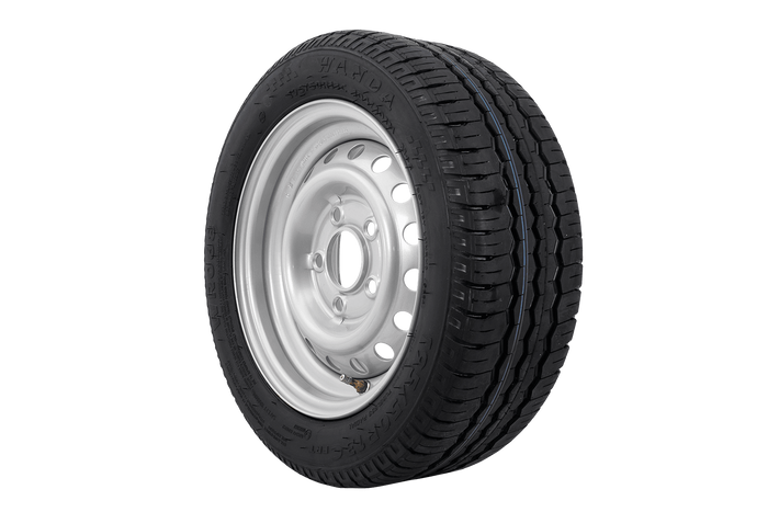 Forsterket hjul for tilhenger DEKK WANDA 195/50 R13C 104/101N FELGTRAILERTOPP 5,5Jx13"H2 5x112 ET:30