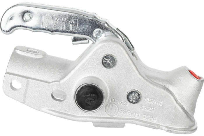 AL-KO AK301 kulefeste for en tilhenger på 3000 kg med 50 mm rørdrag, støpejern