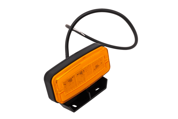 HORPOL LD 2765 LED-markeringslampe, oransje, universal, med holder