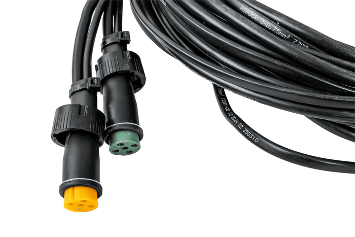 ASPÖCK elektrisk installasjon tilhenger bergingsbil sele 7 m 13/8 PIN plugg bajonetter 2x 5 PIN