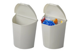 ProPlus 370402 avfallsbeholder med lokk for tilhengere, campingvogner, 6 l