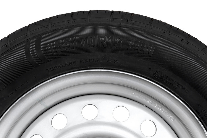 Tilhengerhjul DEKK KENDA 155/70 R13 74N STARCO FELG 4Jx13"H2 4x100 ET:30