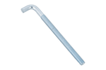 DROMET HP M8x120 konstruksjonskrok med vinklet ende (rett)