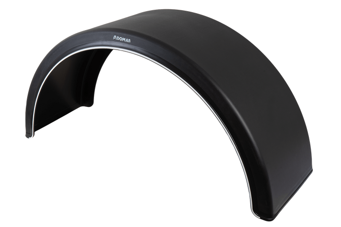 Skvettskjerm for tilhenger 19,5-22,5" DOMAR DK1675 hjulbue 1300/430 mm